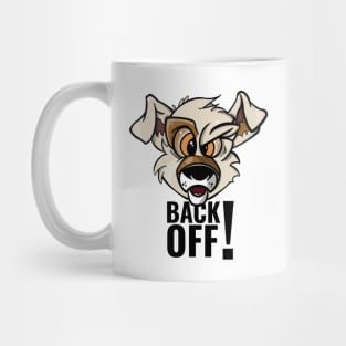 Karate Dog Back Off Mug